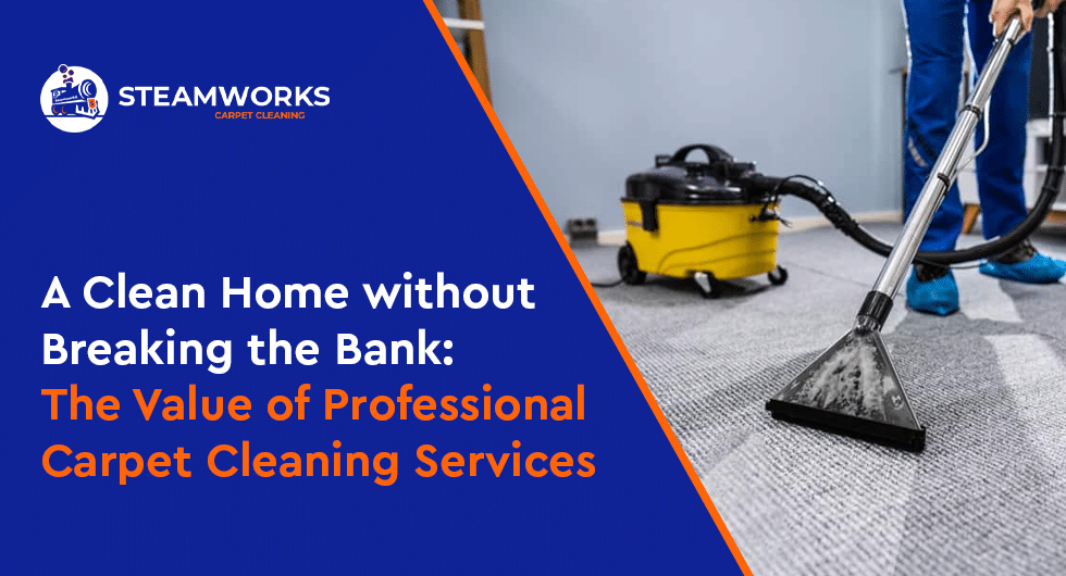 A Clean Home without Breaking the Bank- The Value of Professional Carpet Cleaning Services.