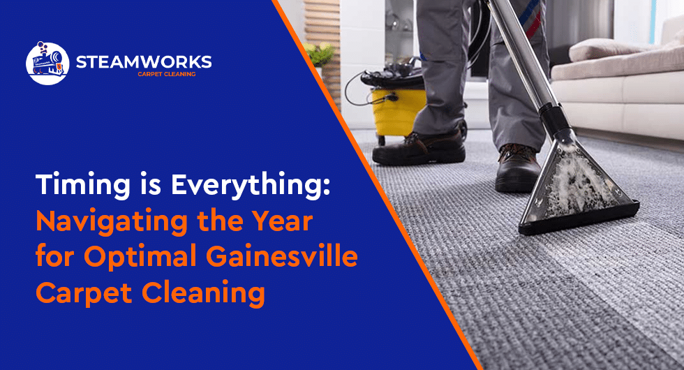 Navigating the Year for Optimal Gainesville Carpet Cleaning
